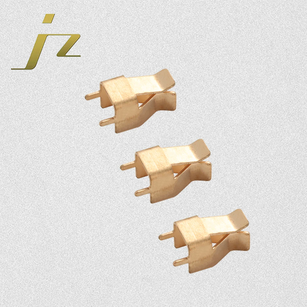 Штамповочный пружинный металлический латунный фосфорный медный проводящий медный лист контакт для блока питания