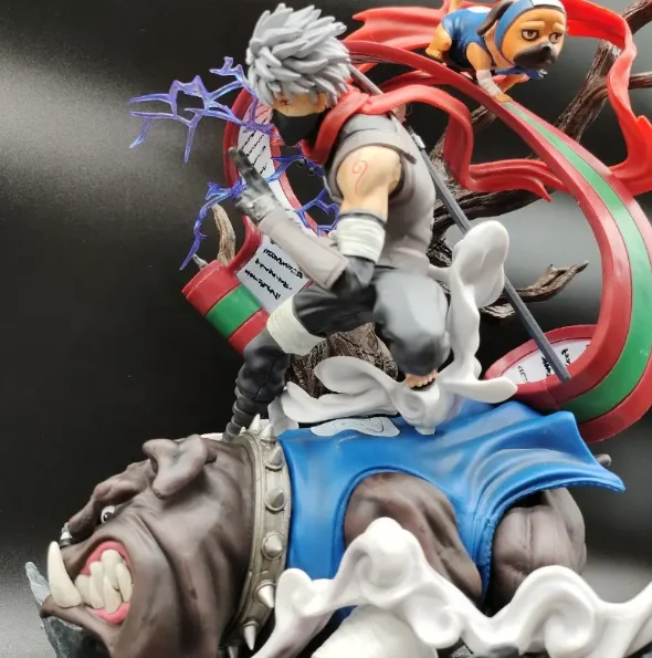 39cm High Quality Japanese PVC toys model Statue Anime N Hatake Kakashi Action figures