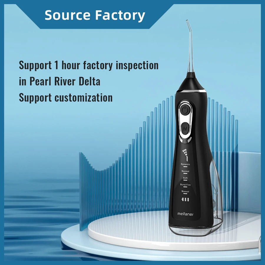 300ML Oral Irrigator Cheap Wholesale IPX7 Waterproof Electric Teeth Cleaning Device Home Travel Dental Floss Water Flosser