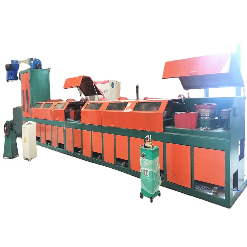 Horizontal Type Flat Wire Brass Copper Wire Drawing Machine with Factory Price