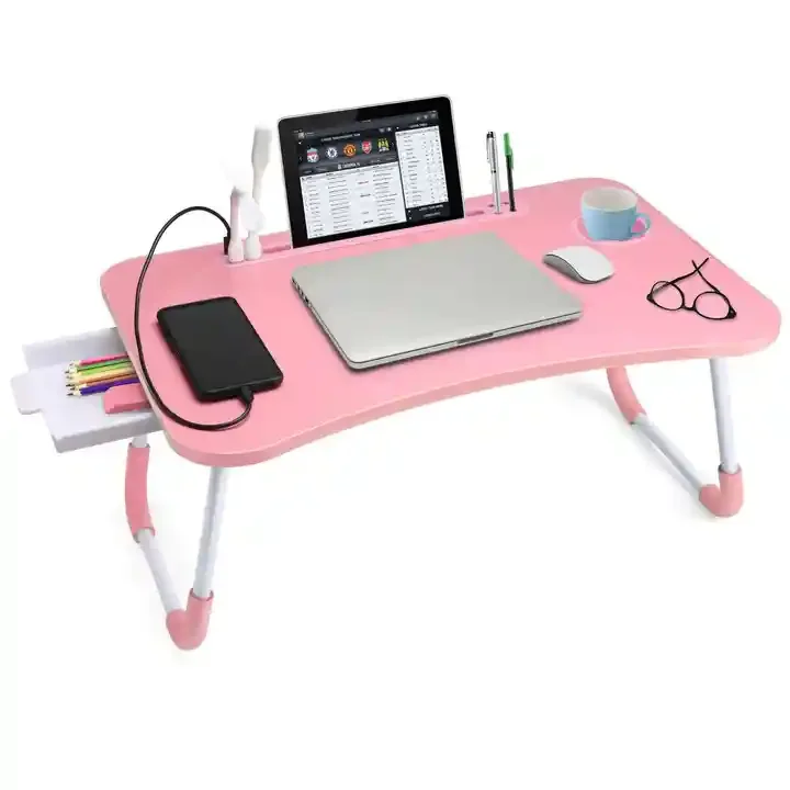 Good Quality Layer Foldable and Portable Laptop Table Computer Desk Bed bed table for study laptop desk bed table for study