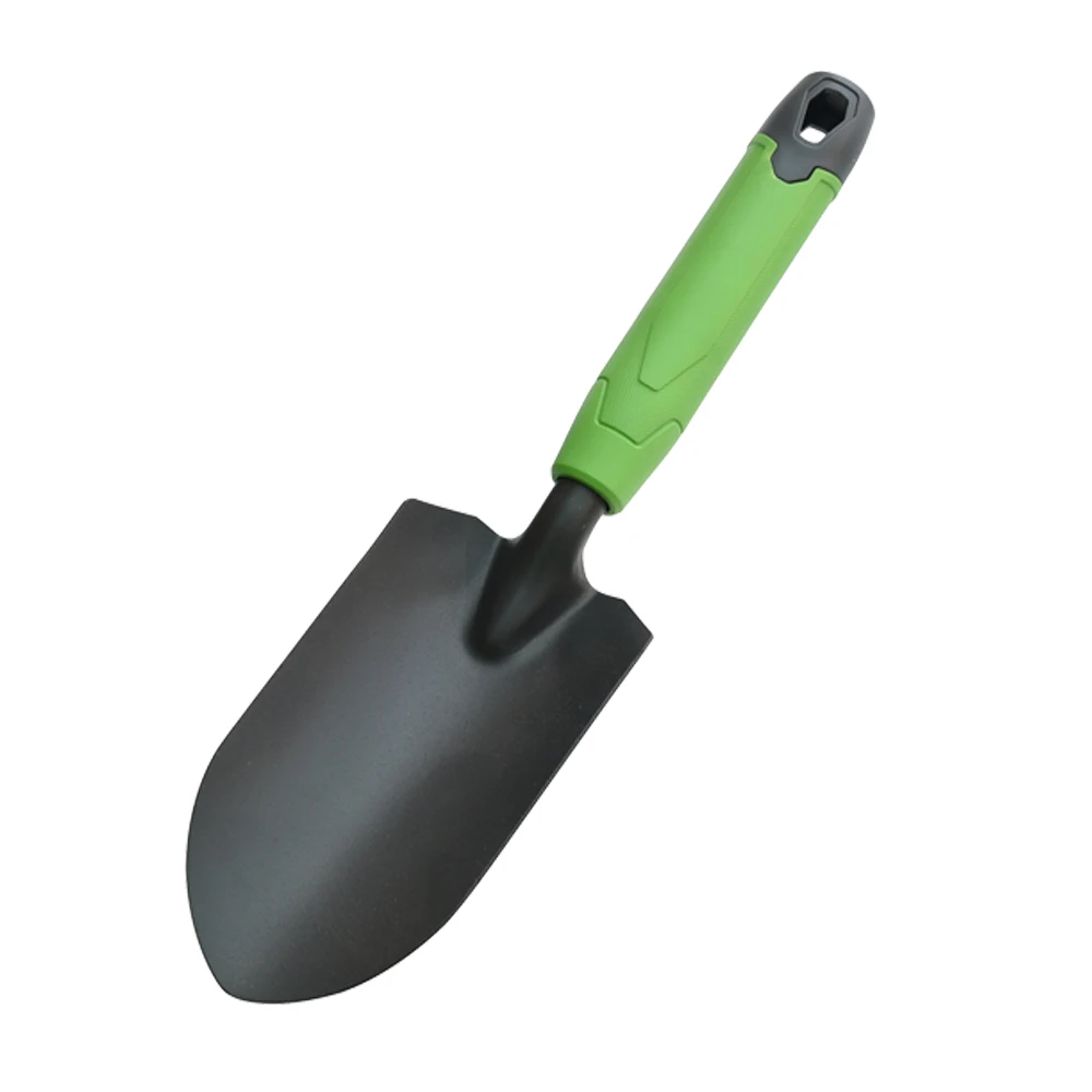 New Promotion Sale Mini Kids Green Trowel, Garden Steel Tools Small Multi-function Hand Tool Garden Weeding Shovel/