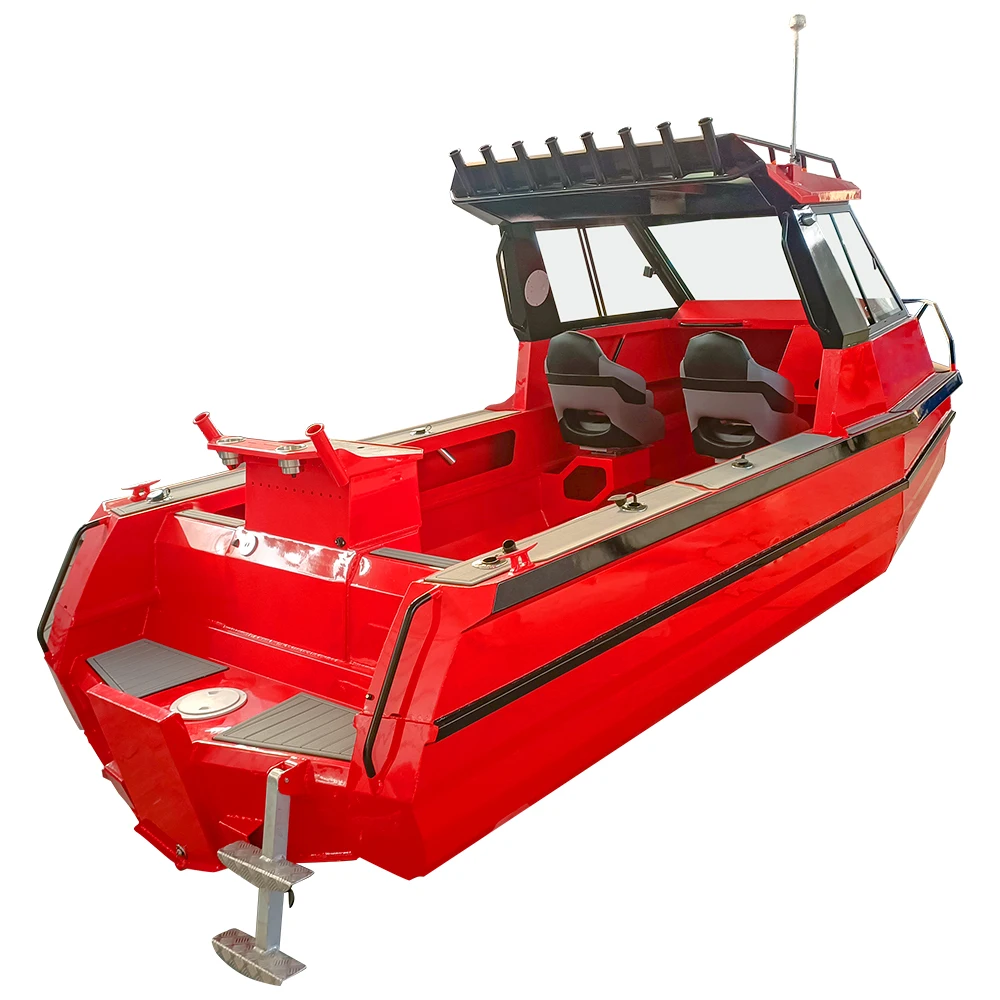 CE Approved 20ft 6.25m Affordable Aluminum Full Cabin Fishing Boats for sale