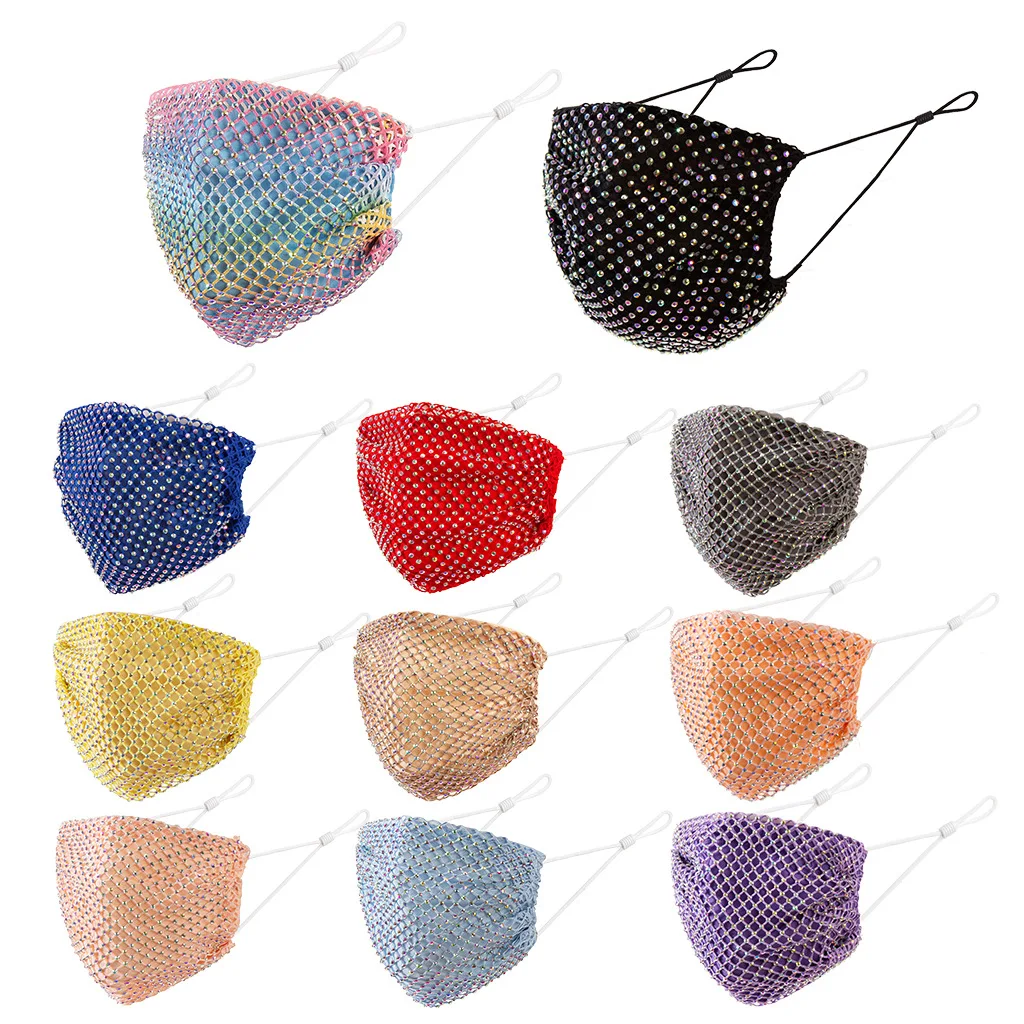 Новинка Маскировочная Маскировка для лица с кристаллами для вечеринки Красочные Блестки Маскировка