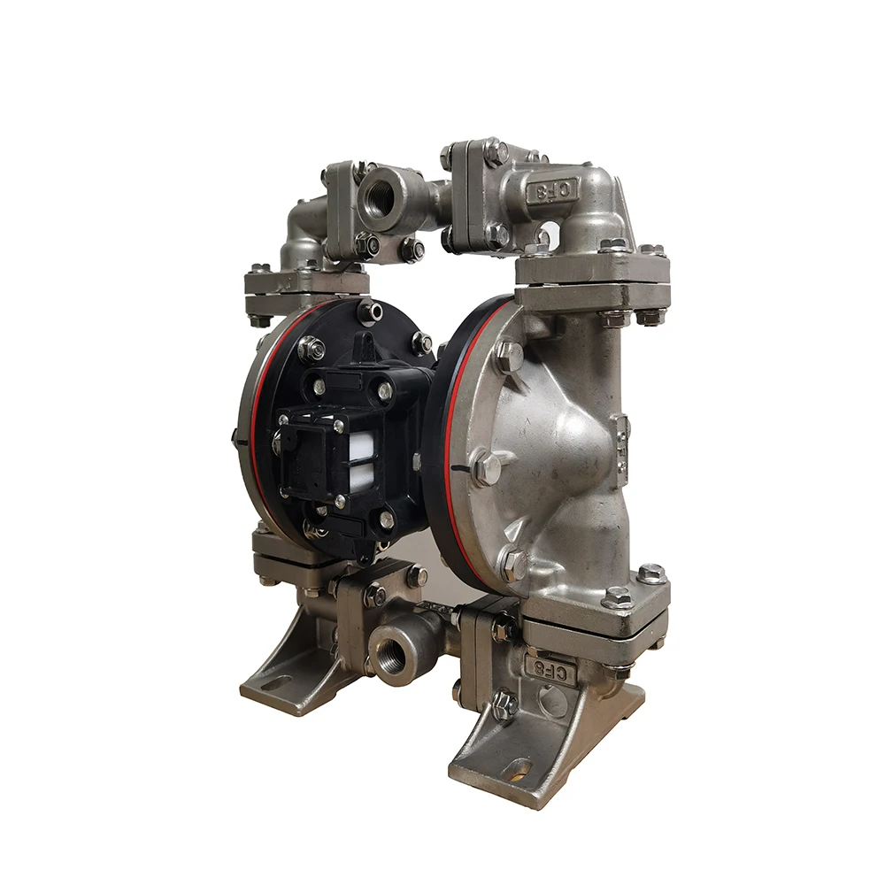 Stainless steel air operated diaphragm pump