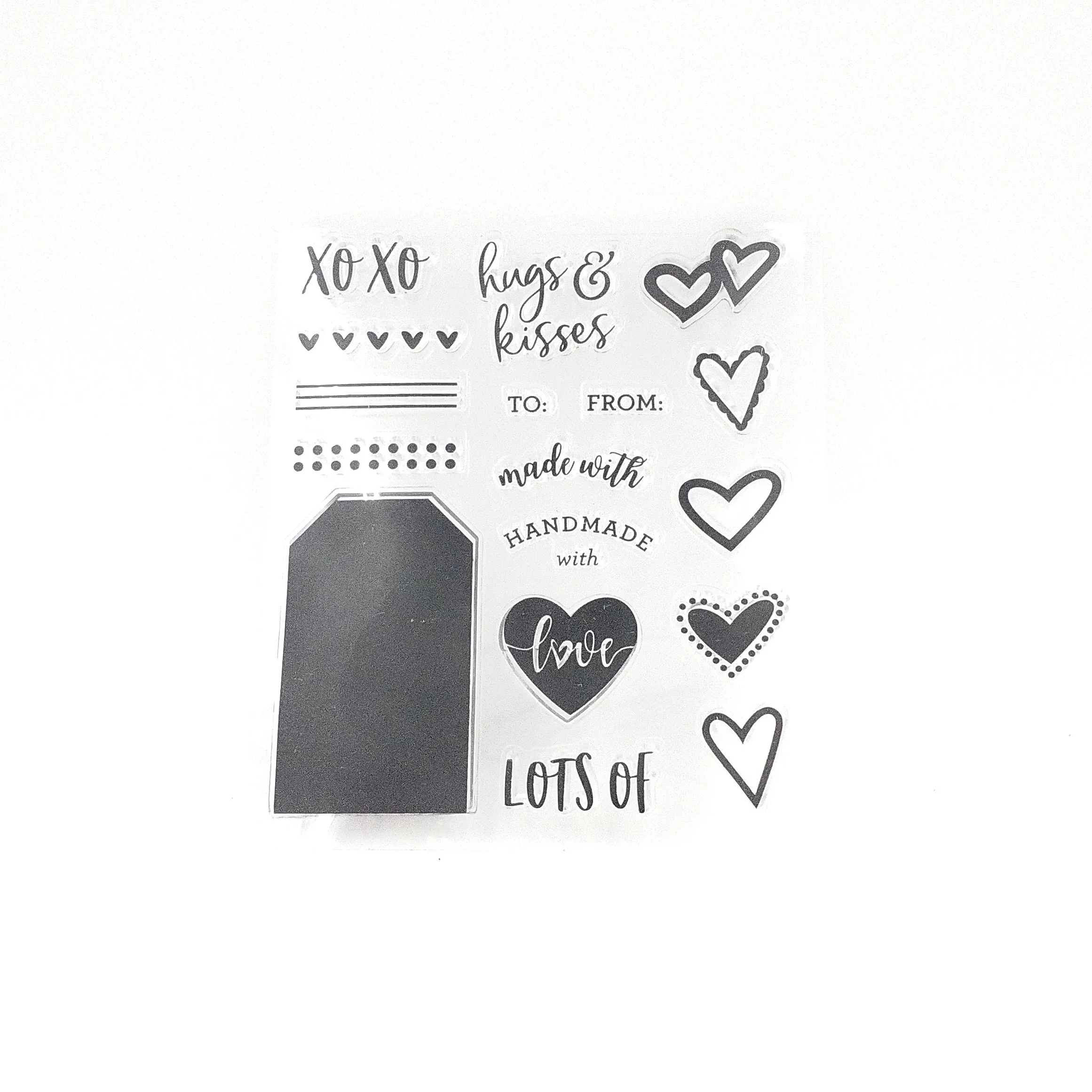 
Happy Birthday Hello Thank You Sending Love Congratulations Clear Stamps for Card Making Decoration 