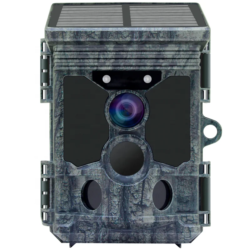 Redleaf wireless sd card mini waterproof solar powered wifi 4k trail camera with solar