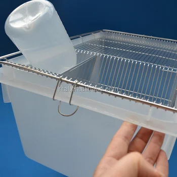 Lab Animal Breeding Cage Plastic Mice Mouse Tubs Laboratory Rat Container Rodent Box Rat Breeding Cage