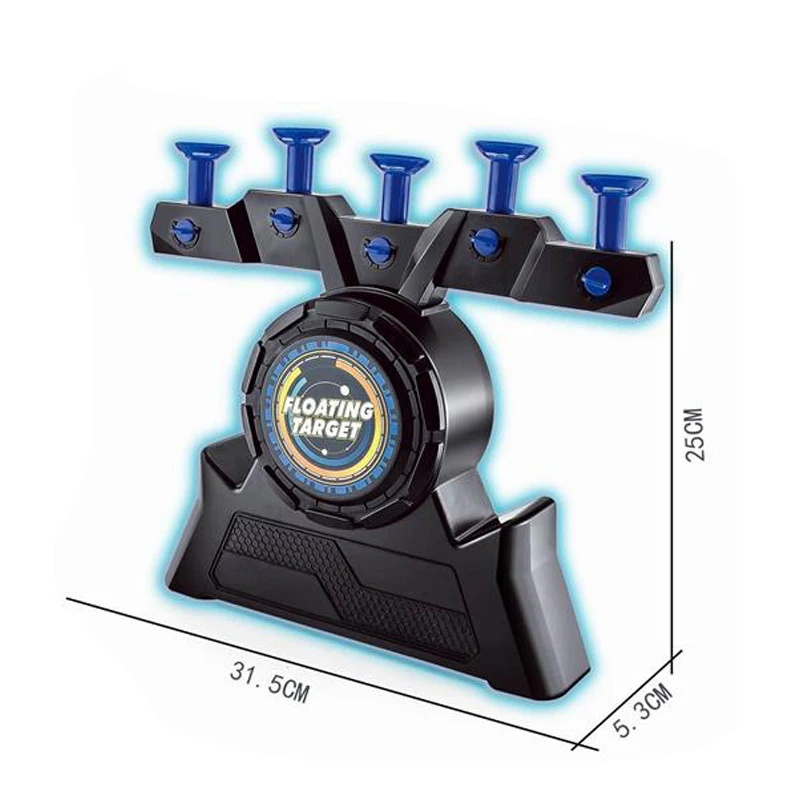 Amazon New Soft Bullet Electric Moving Target Interactive Floating Target Shooting Game Gun Indoor Floating Shooting Toy