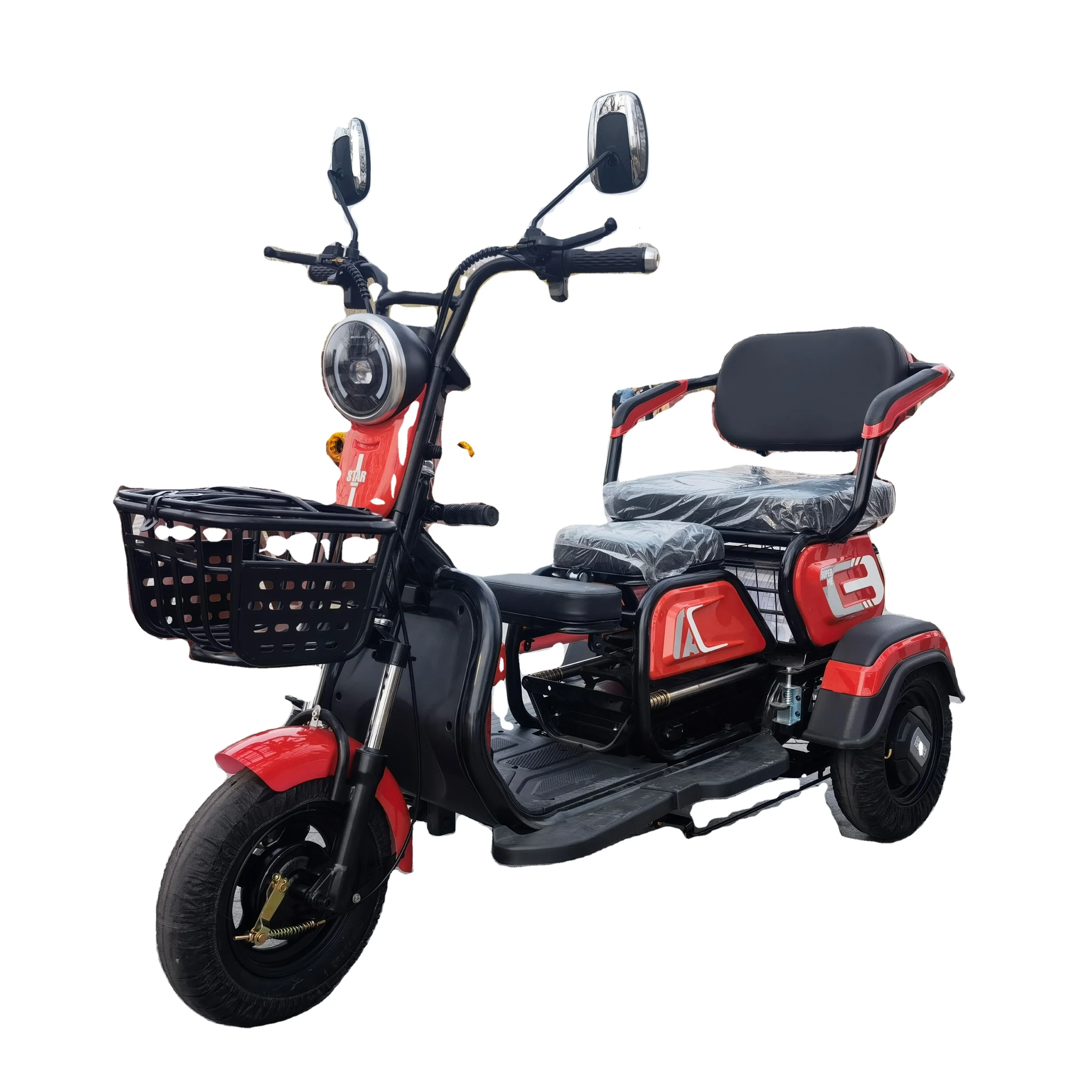 Factory direct Best price electric scooter 1200W citycoco/three fat wheel electric tricycle motorcycles