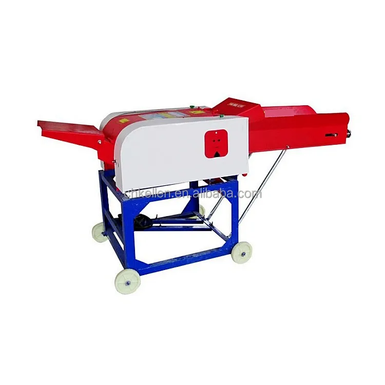Electric 4 blades conveyor belt chaff cutter price list in kenya/Grass grinder