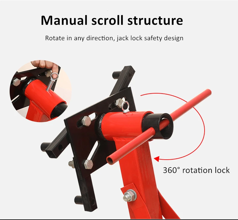 Adjustable 2000lbs engine stand repair adjustable engine stand for sale