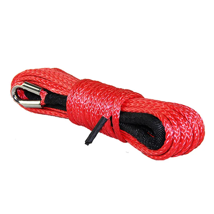 12v electric winch high quality synthetic  winch rope
