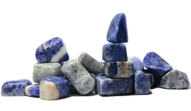 Натуральный содалит камни чакра кристалл целебный нефрит резной стиль фэн-шуй для украшения дома