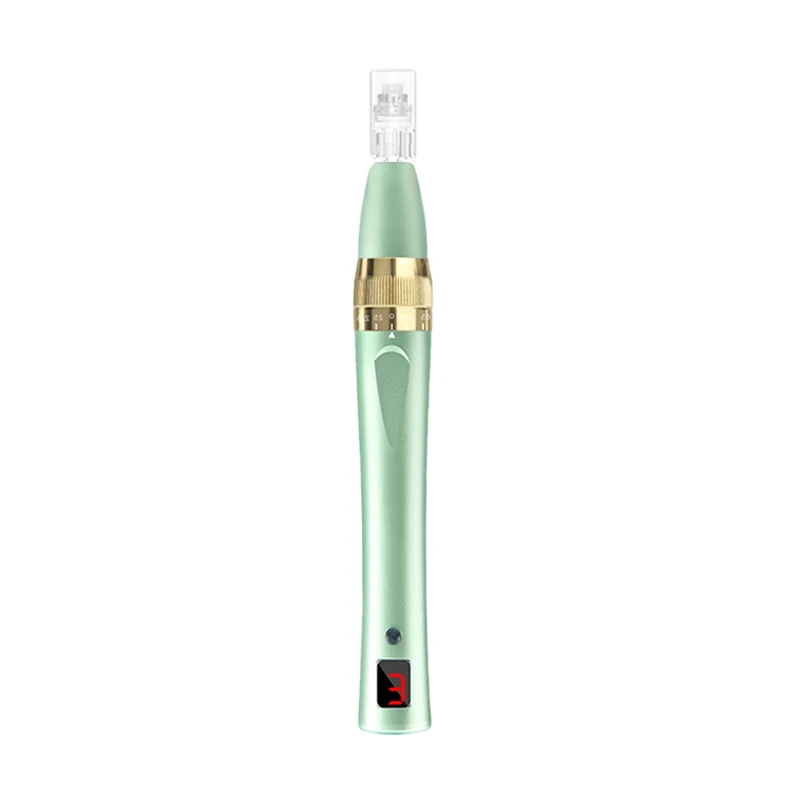 2023 New arrival LED Wireless Electric Derma Pen led photon electric derma pen