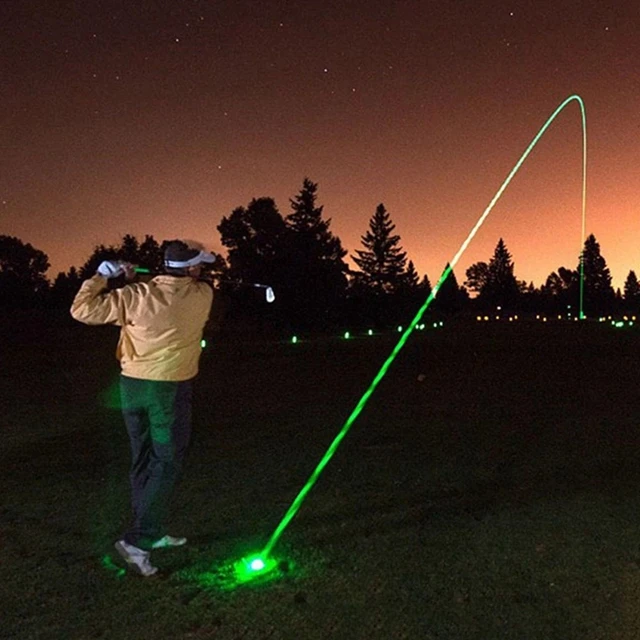 Tournament Fluorescent Glowing in The Dark Golf Ball - Long Lasting Bright Luminous Balls
