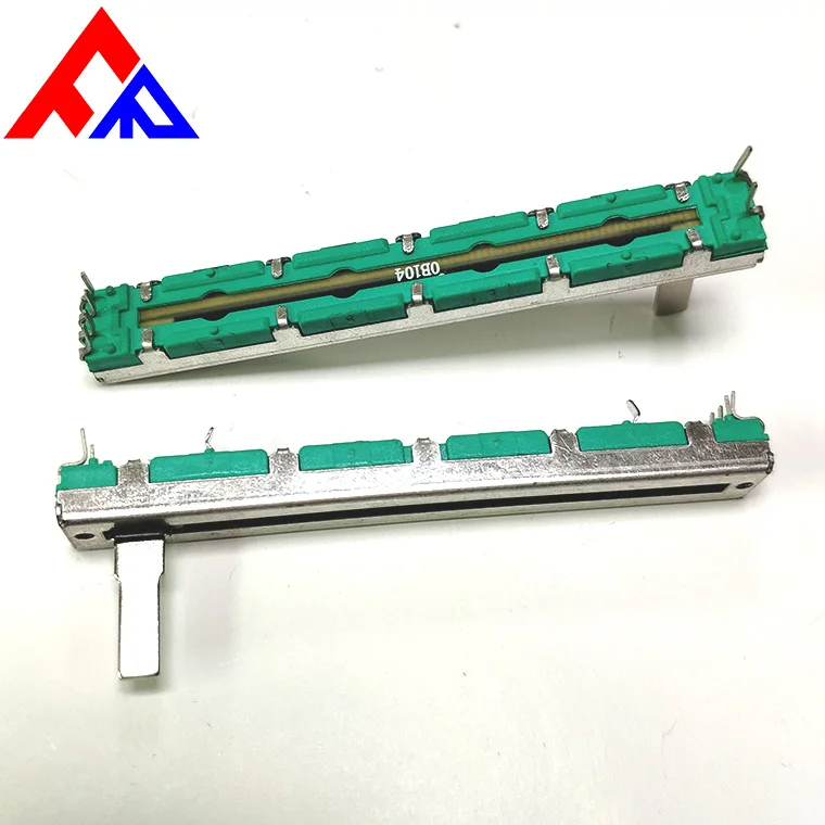 New product mixer guitar metal handle sliding linear potentiometer 60mm