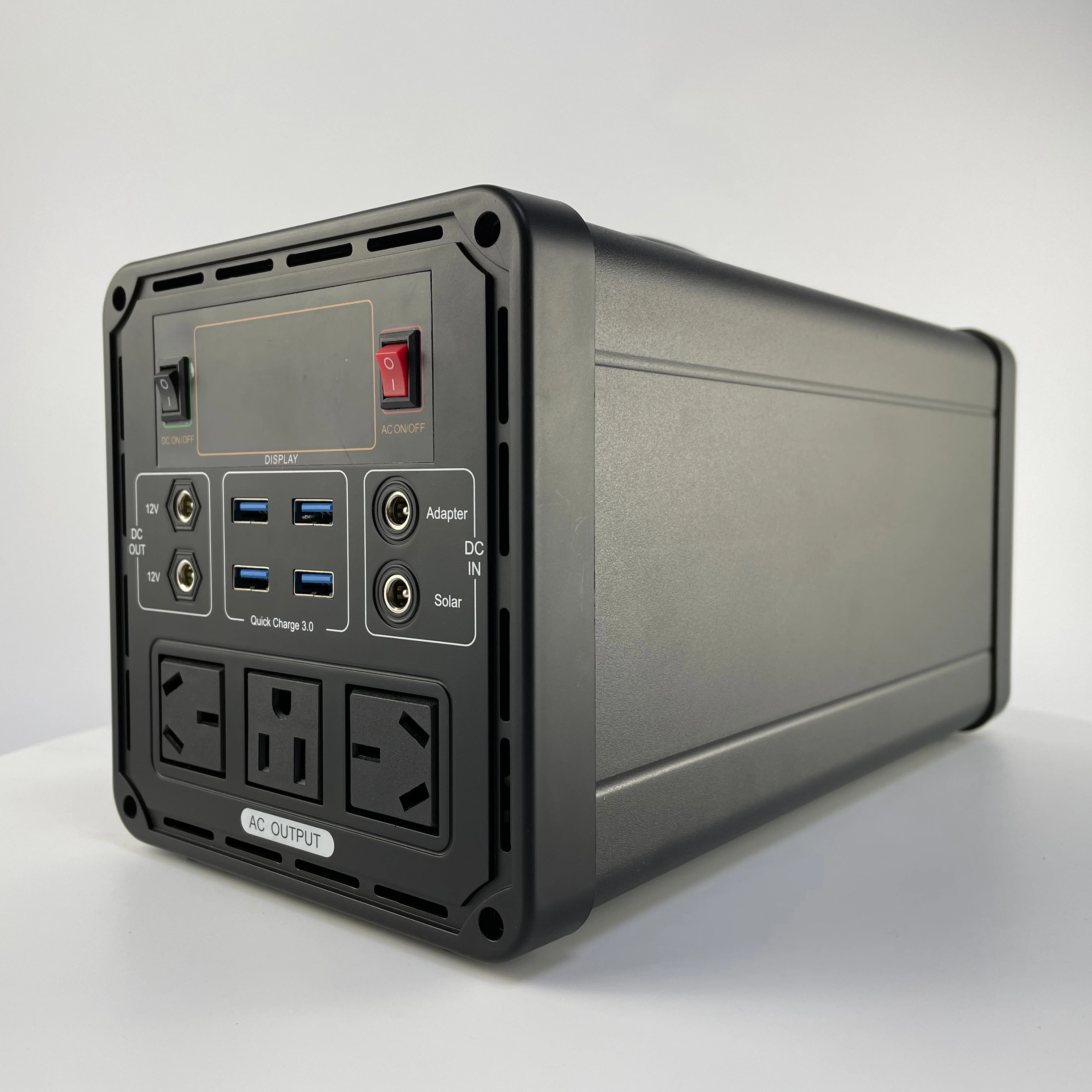 Portable Backup Generator 500W 1000W 2000W Solar charging Power Station Lithium Battery Pack