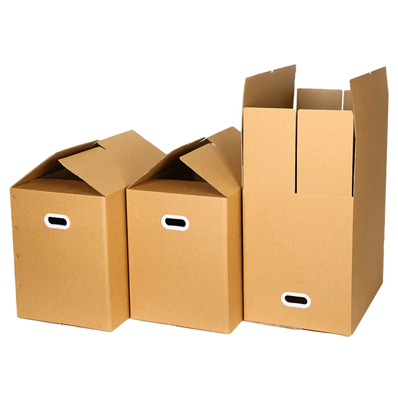 Multi functional large capacity paper storage box high-quality clothing file packaging box corrugated cardboard box