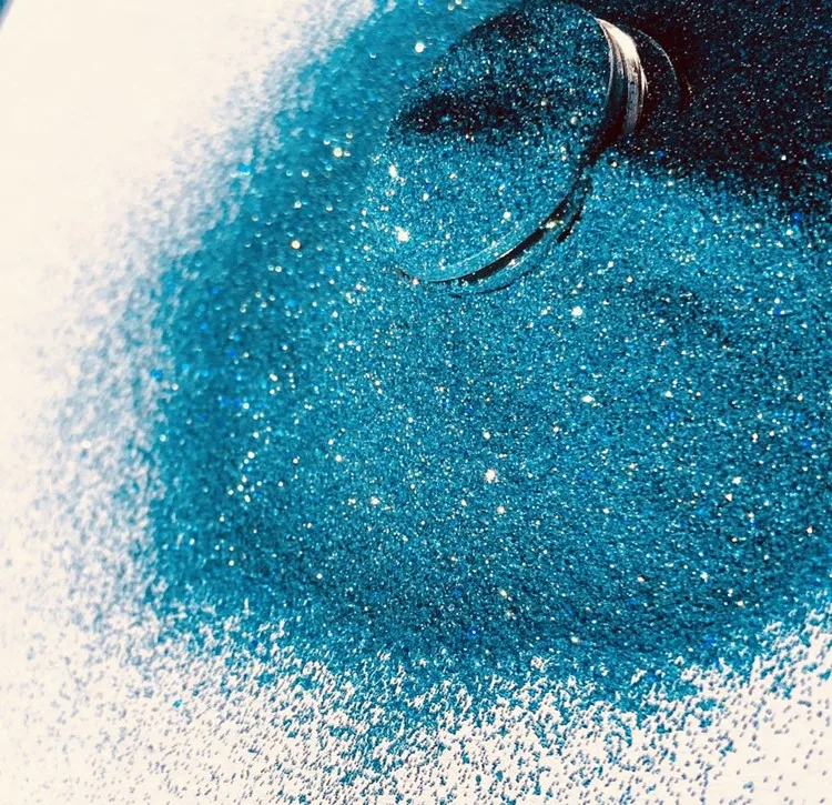 2022 bulk holographic glitter, fine glitter polyester, PET craft chunky glitter powder for Christmas decoration