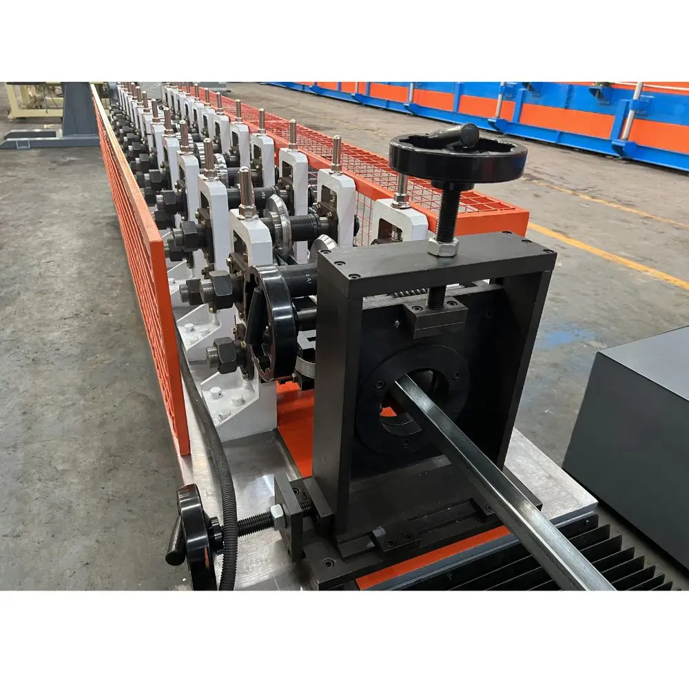 New 0.8mm-2.0mm Thickness GI Steel Reinforcement Profiles Support C U Lip Channel Roll Forming Machine for PVC UPVC Windows