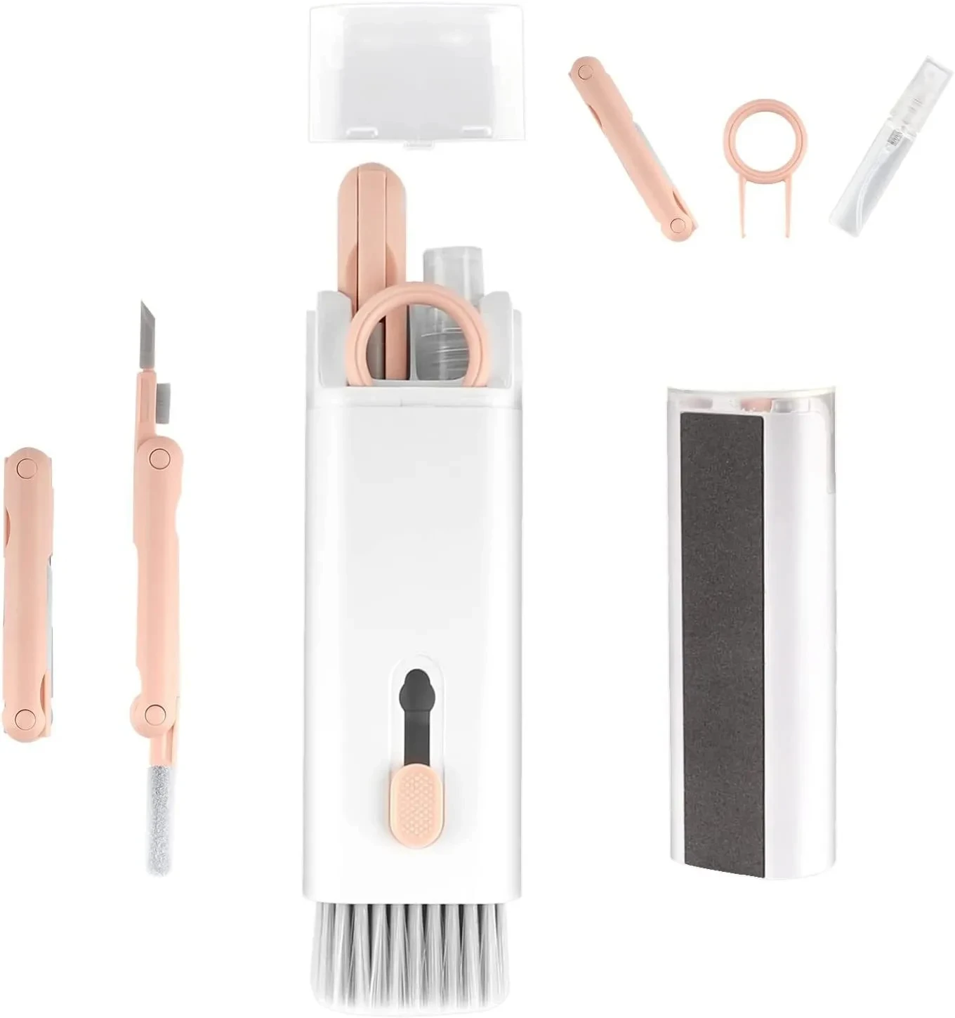 7-in-1 Computer Keyboard Cleaner Brush Kit Earphone Cleaning Pen For Headset iPad Phone Cleaning Tools Cleaner
