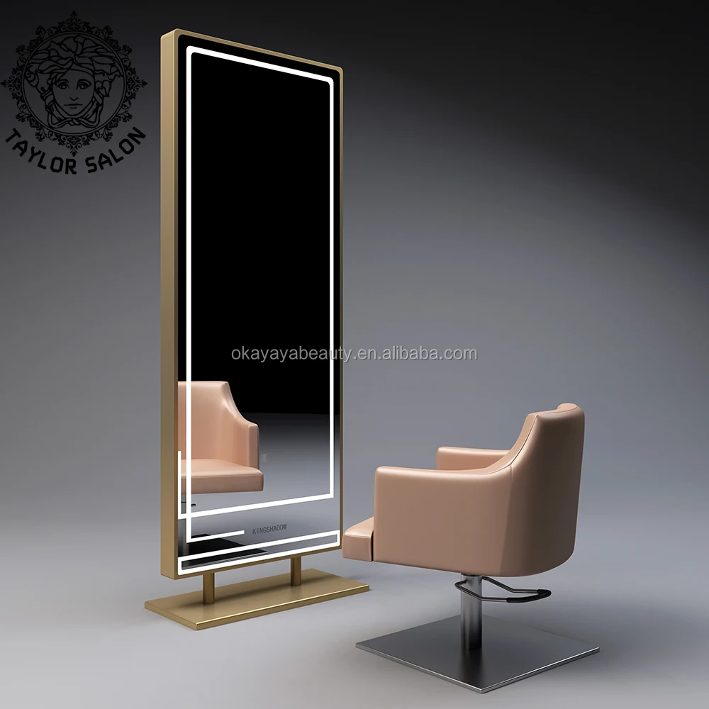 2020 Newse hair salon styling stations double sided salon styling station