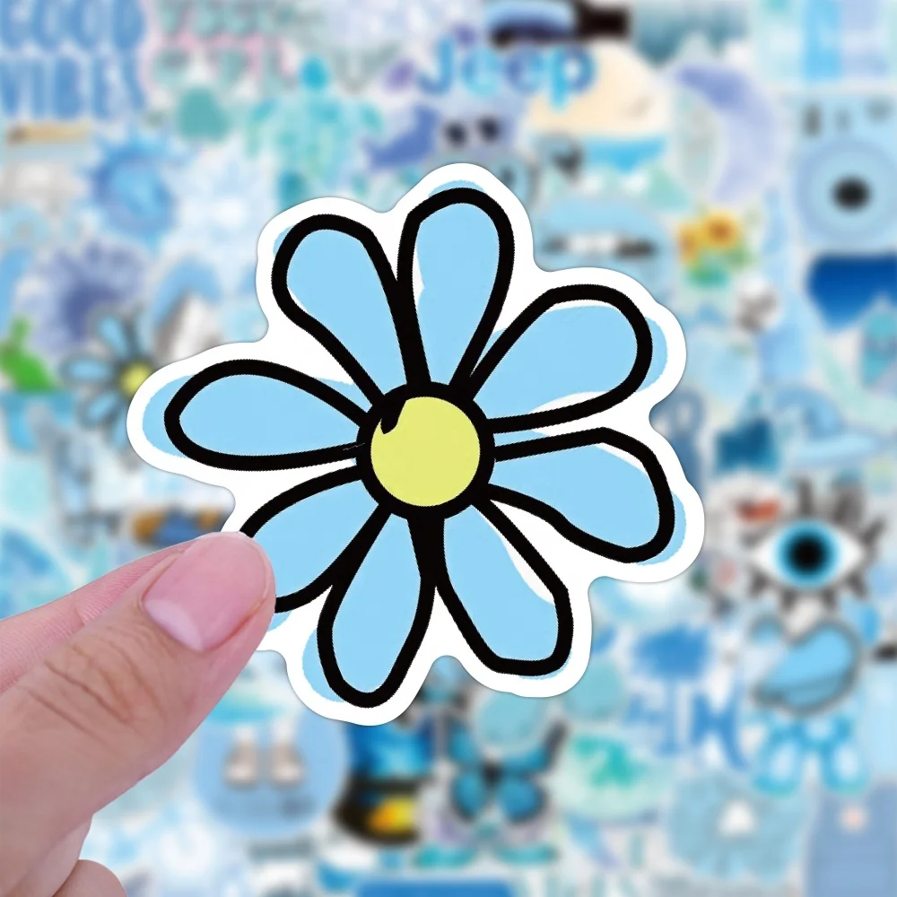 wholesale 100pcs cute cartoon waterproof stickers vinyl pvc mobile phones laptop adhesive sticker ocean anime stickers for kids