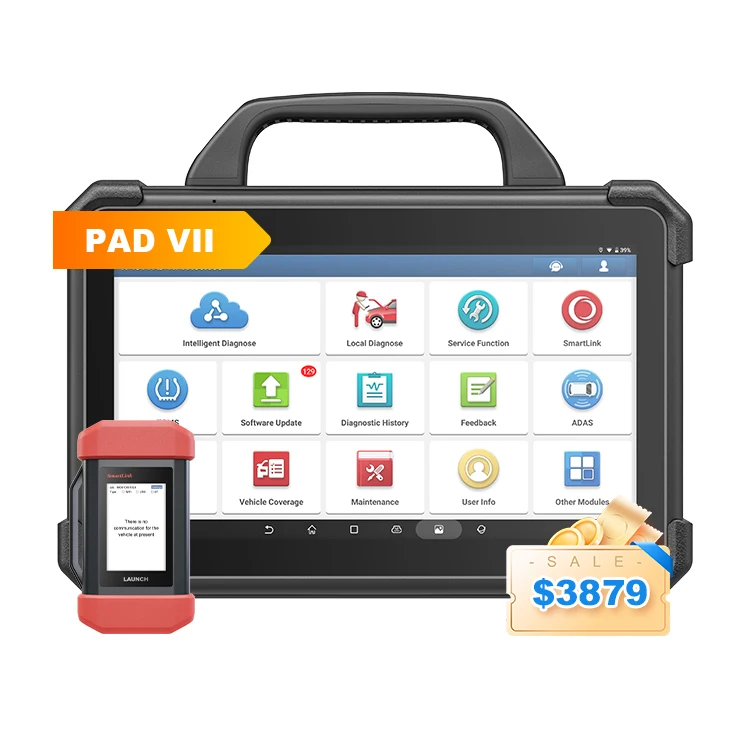 2023 launch x431 pad7 elite pad vii x 431 trucks pad 5 ecu programming 12v 24v automotive scanner scanner diagnostics tool