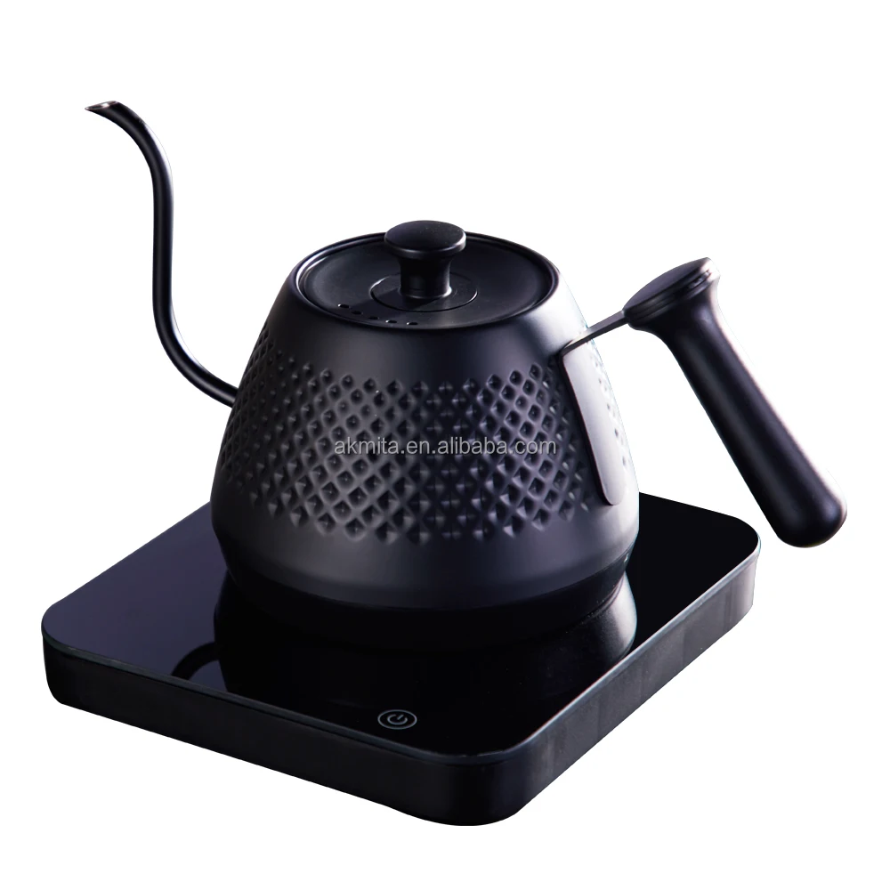 Quick Heating Pour Over Hand Drip Coffee Tea Kettle Smart Hand Brewed Coffee Pot with thermometer