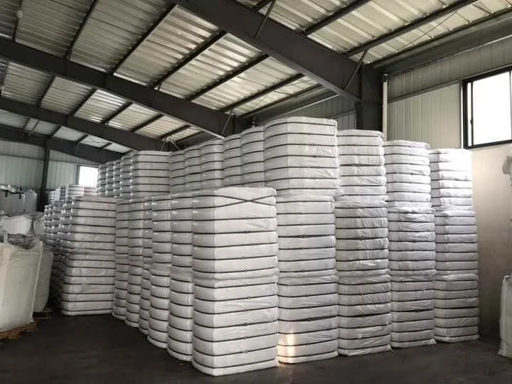 Polyamide Nylon 6 Staple Fiber 1.5dx38mm Semi-Dull White Virgin cotton yarn spinning