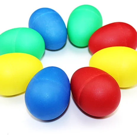 
Wholesale direct manufacturer sounding plastic toy ABS sand egg for kids toy muscial instrument 