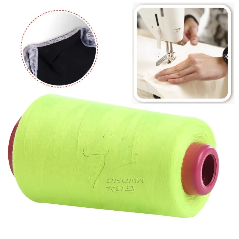 TFO Polyester Sewing Thread Colorful polyester yarn dyed no knots 40S/3 5000y cheap sewing thread for sewing