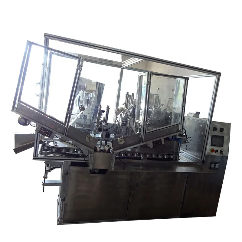 Hot sale automatic tube filling sealing machine for cream jar liquid