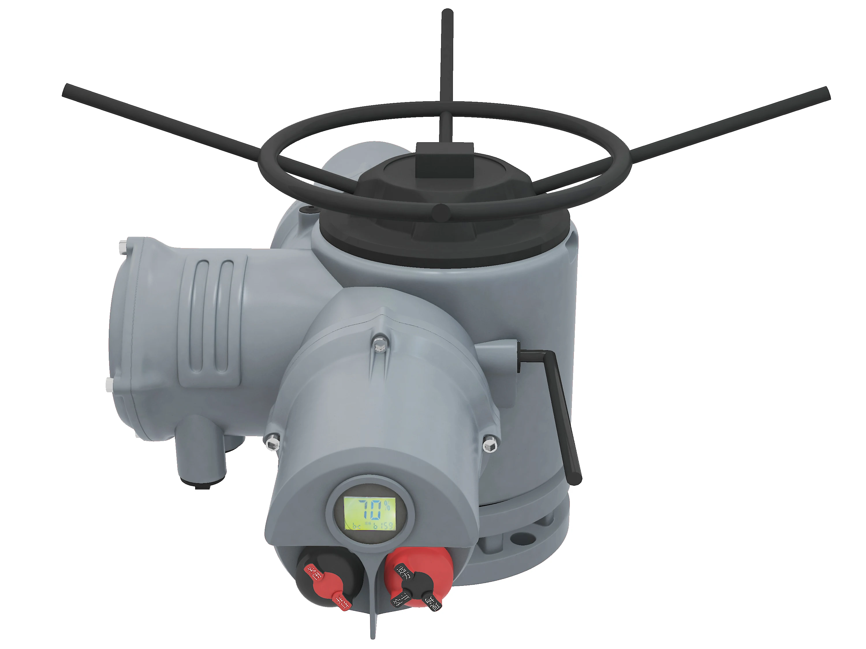 Professional Motorized Intelligent Multi-Turn 4-20mA Electric Actuator for Gate Valve