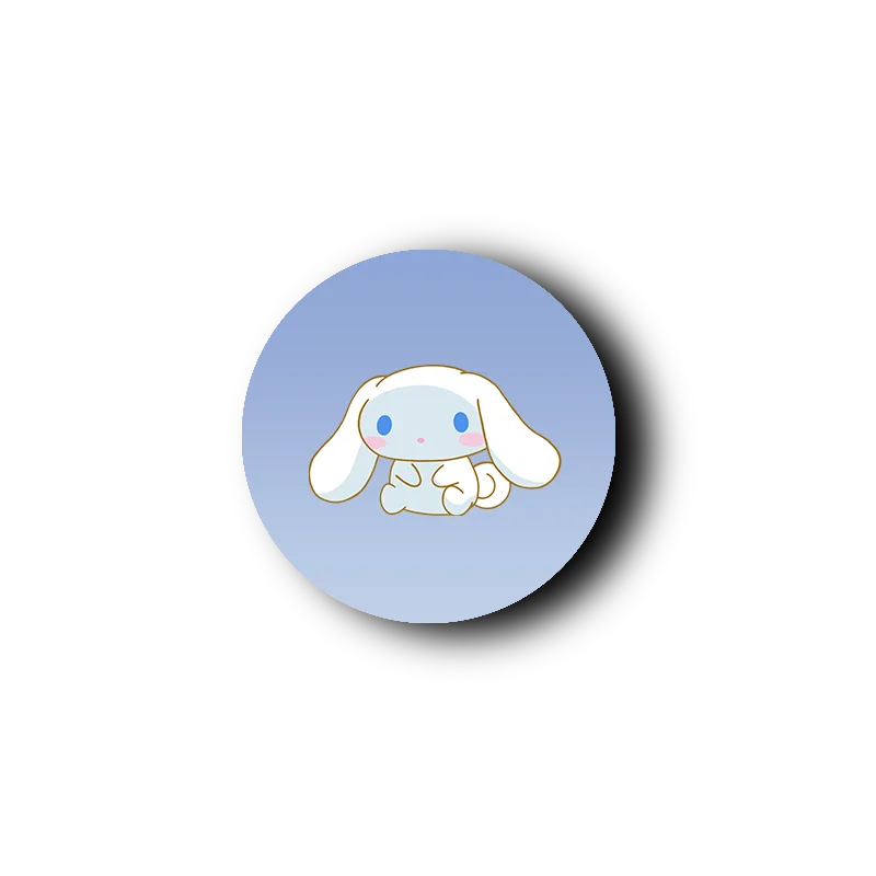 Custom Gifts Cartoon Cute Cinnamoroll Phone Bracket Durable Phone Holder Stand Adjustable Popping Socket Mobile Phone Accessory