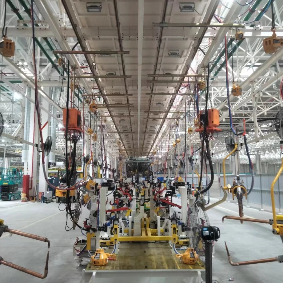 SKD Vehicle Plant Cost EV Assembly Specification Production Table Line