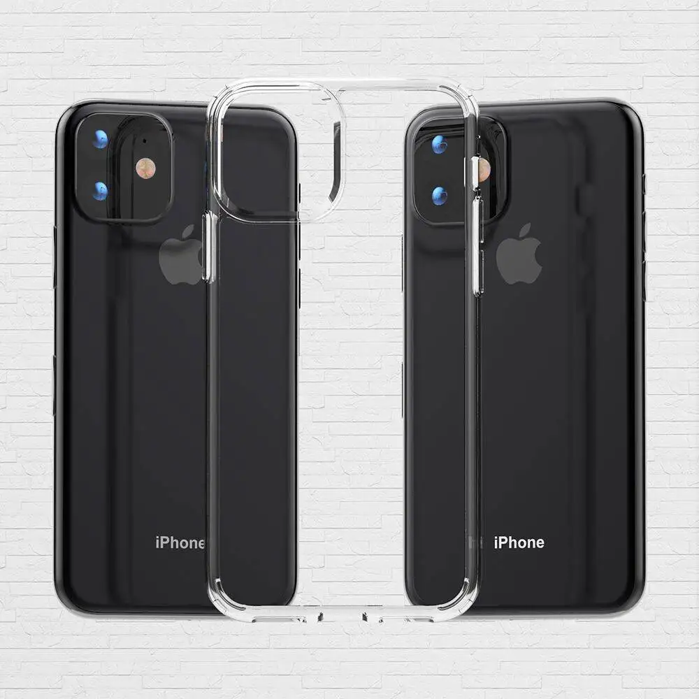  Прозрачный Акриловый чехол из ТПУ для iphone 12 телефона 11 Pro Max XR XS MAX 6 7 8