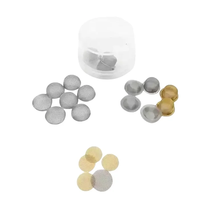 Hot Sale 60 Mesh Ss Brass And Titanium Smoking Pipe Screen