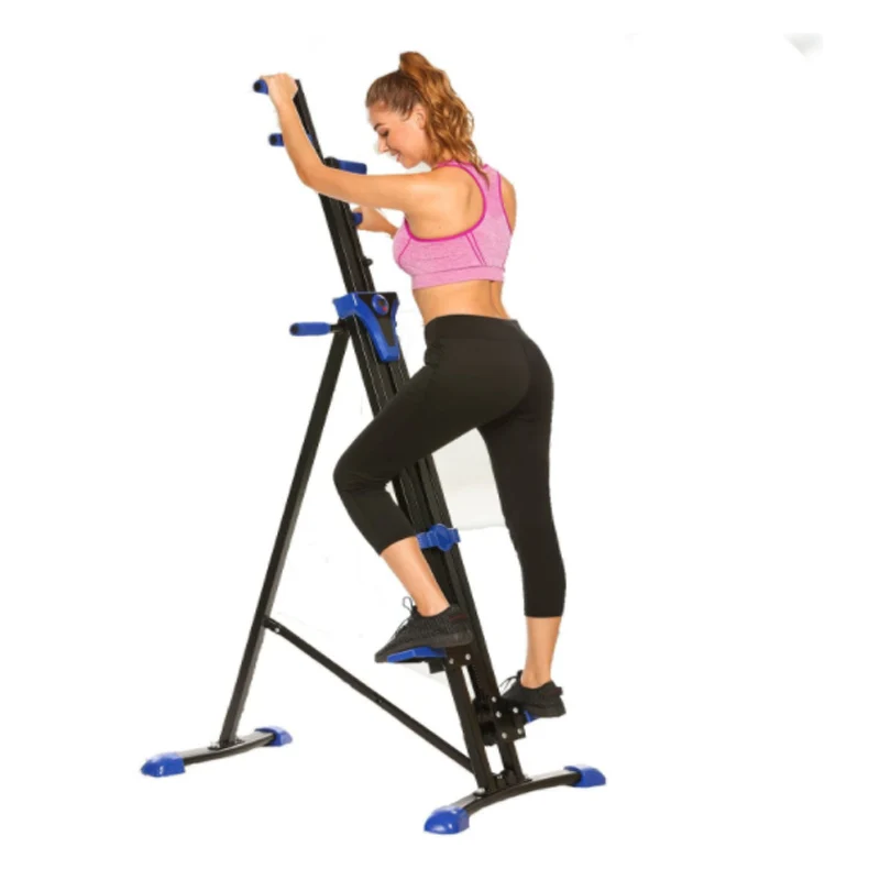 Folding Vertical Climber Home Gym Exercise Climbing Machine for Home Body Trainer Stepper Cardio Workout Training