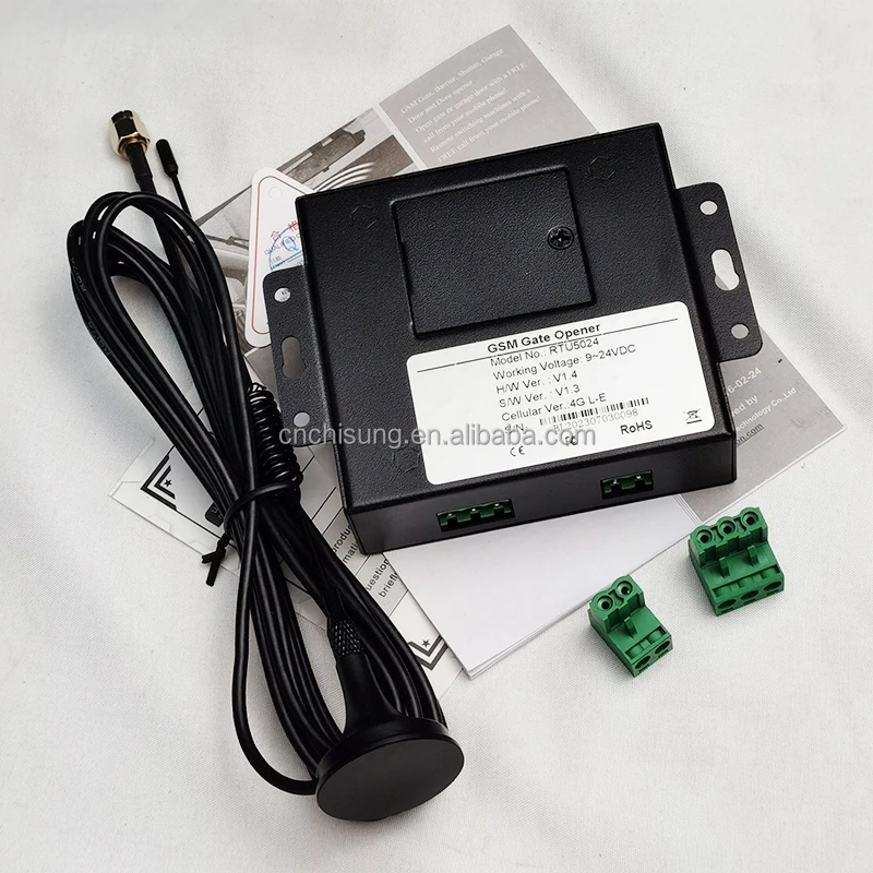 LTE 4G RTU5024 контроллер системы сигнализации GSM Открыватель ворот с помощью бесплатного вызова или смс для удаленных замков