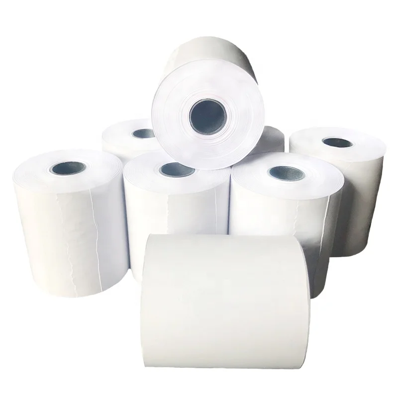 Factory Custom Supermarket Cash Register Thermal Paper Rolls 80 X 70 MM Carton Packing Single OEM & ODM about 5 Days 8070 CN;GUA
