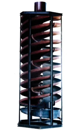 
Light self weight mining spiral chute of separator 