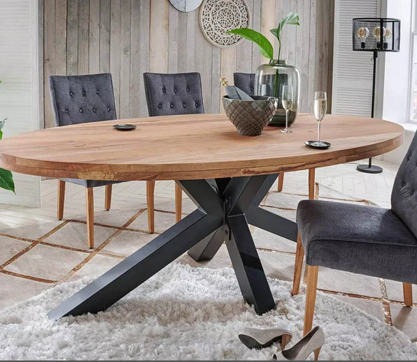 Factory Hot Sales High Quality coffee Table Legs Professional Office Dining Cast Iron Metal Black Chunky Table Furniture Legs