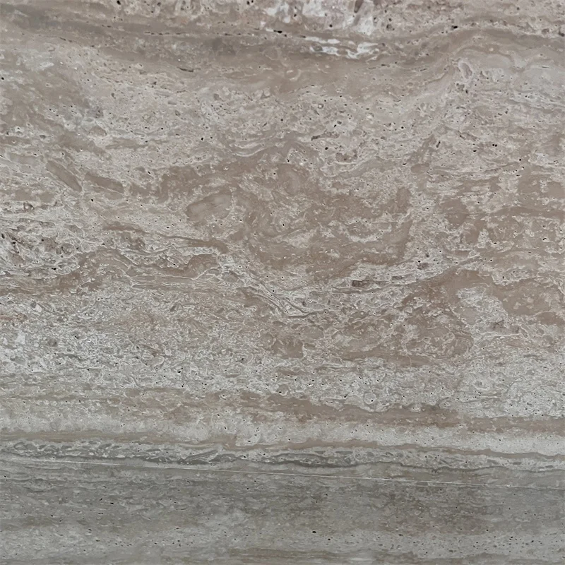 Good Price Italy Silver Grey Travertine Slab For Interior And Exterior Wall Cladding Decor