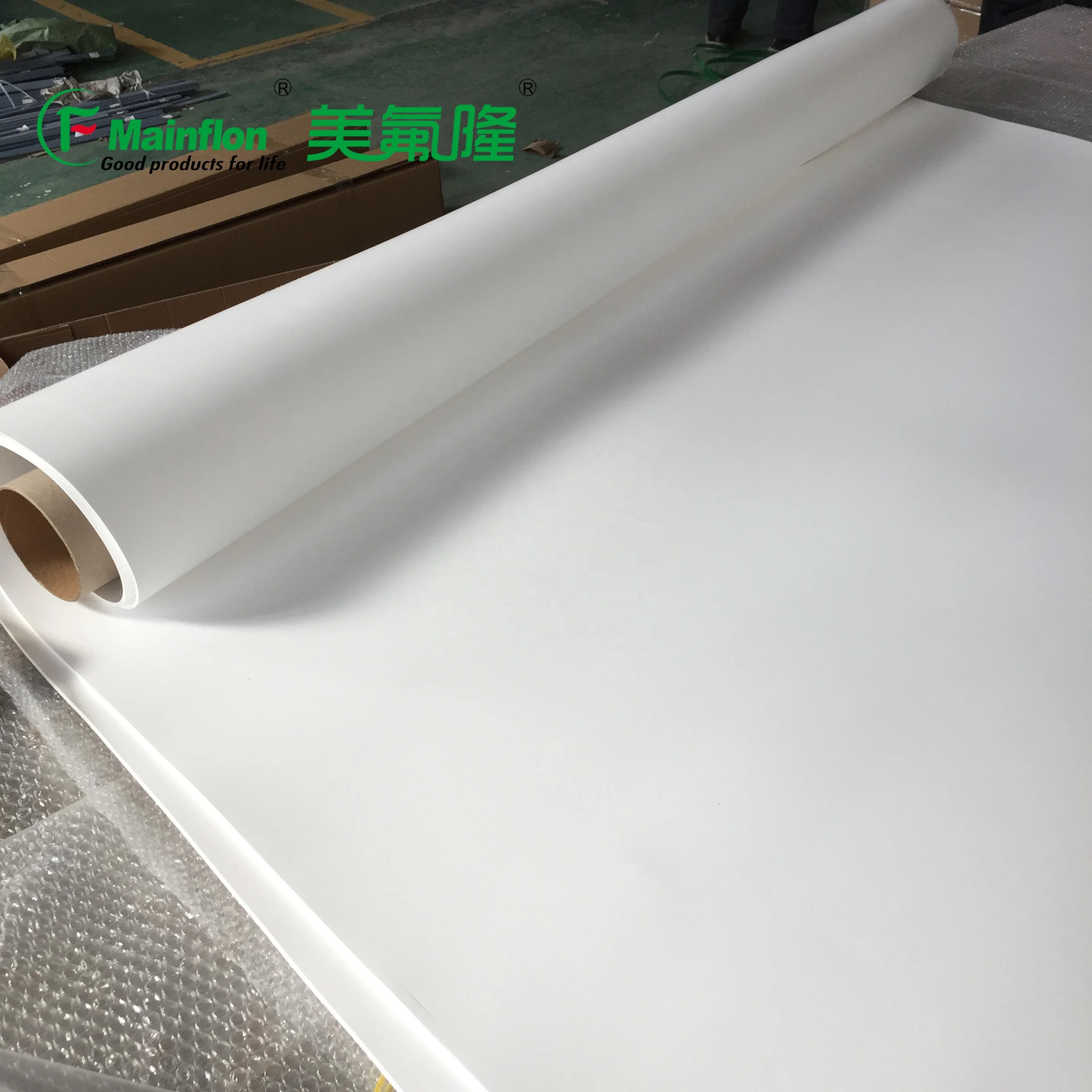 5mm Flexible Expanded PTFE Fibrosis sealing Sheet, soft ePTFE Sheet, 1500mm X 1500mm size