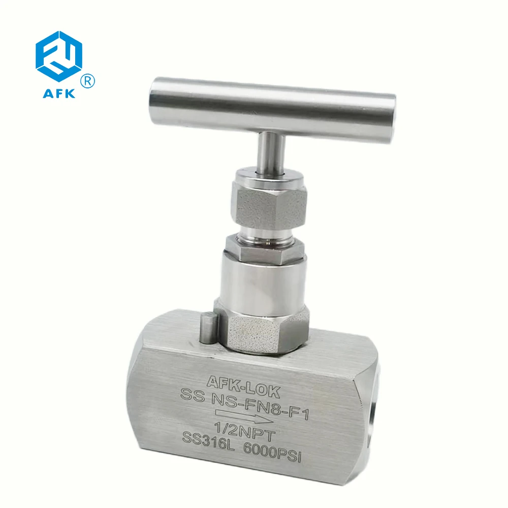 1/2 Tube 316ss General Purpose Needle Valve 6000 Psig