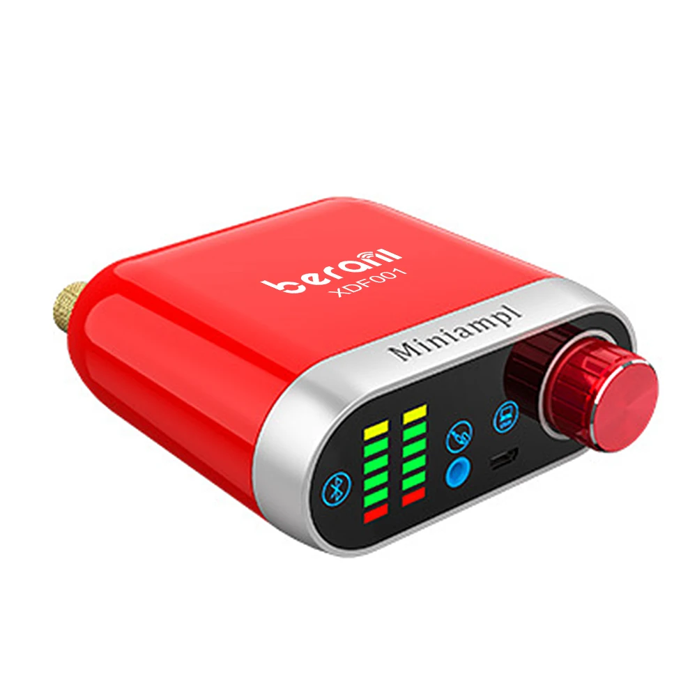 XDF001 New Arrivals 2 Channel BT 5.0 Mini Wireless Audio Power Hifi Stereo Speaker AMP for Home Berani Power Amplifier