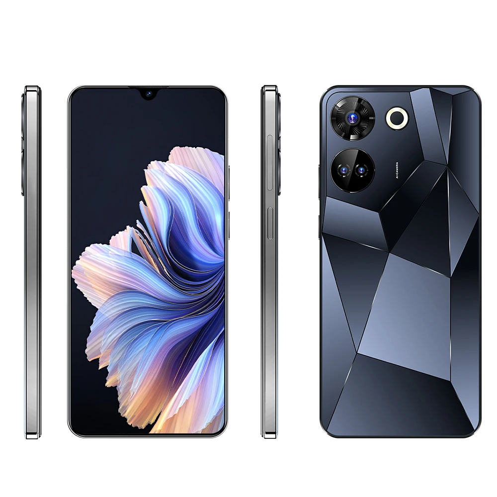 Wholesale C20 Pro 16gb+1tb Very Cheap 7 Inch Dual Card 5G Big Bcreen Cheap Smart Mobile Phones