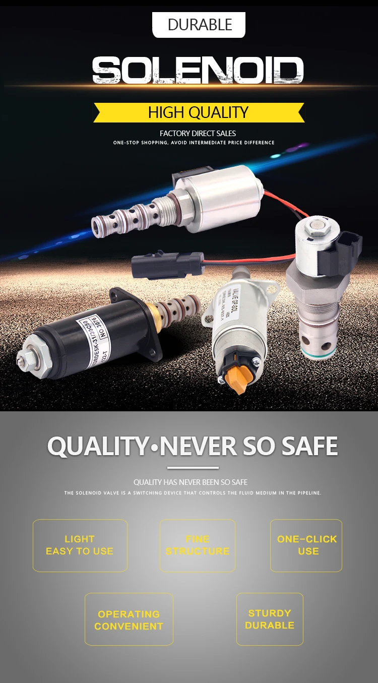 Новинка SK200-6 Запчасти для экскаватора электромагнитная Магнитная электро-магнитная радиотрубка YN35V00004F1 KDRDE5K-20 30C12A-111 продажи